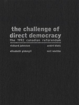 cover image of Challenge of Direct Democracy